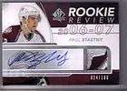08/09 SP AUTHENTIC ROOKIE REVIEW PATCH AUTO STASTNY