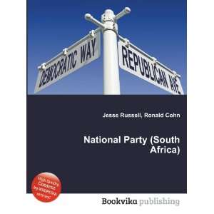  National Party (South Africa) Ronald Cohn Jesse Russell 