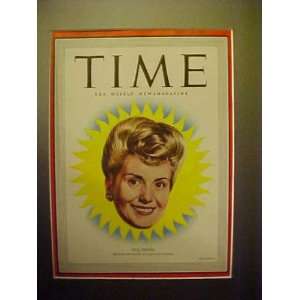Eva Peron July 14, 1947 Time Magazine Professionally Matted Cover 11 X 