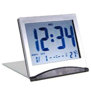  Flip up Digital Alarm Clock + Calendar + Thermometer