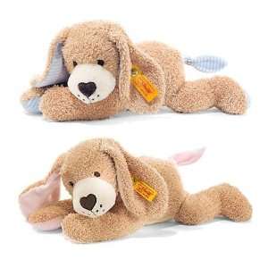  Steiff Goodnight Doggy Huggable Plush Pup, in Pink Toys 