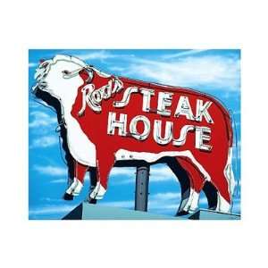  Rods Steakhouse Finest LAMINATED Print Anthony Ross 19x13 