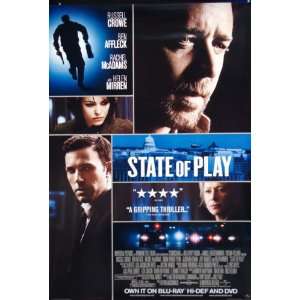  State of Play Movie Poster 27 X 40 (Approx.) Everything 