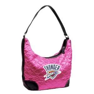  NBA Oklahoma City Thunder Pink Quilted Hobo Sports 