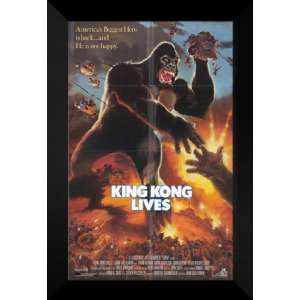  King Kong Lives 27x40 FRAMED Movie Poster   Style B