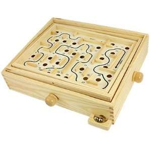  Como Rectangle Shape Moving Beads Maze Game Puzzle Toy for 