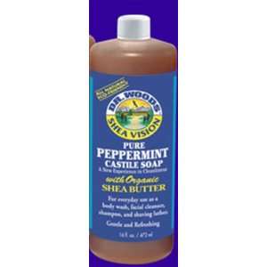  Pure Peppermint Castile Soap w/ Shea Butter 8 fl oz. 8 