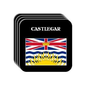  British Columbia   CASTLEGAR Set of 4 Mini Mousepad 