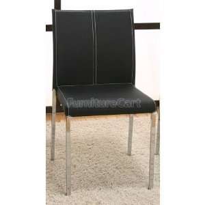   Cramco Corona Black Side Chair (Set of 4) F5079 01 Furniture & Decor