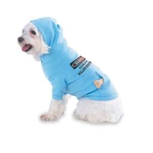 KILLER HOLSTEIN Hooded (Hoody) T Shirt with pocket for your Dog or Cat 