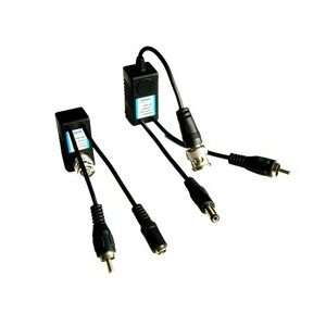    RJ45 Balun with Audio, Video and Power over Cat 5 Electronics