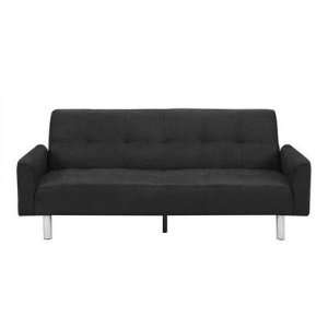    Puzzle Omega Convertible Sofa with Silver Legs