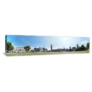  Parliament Square Panoramic   Gallery Wrapped Canvas 