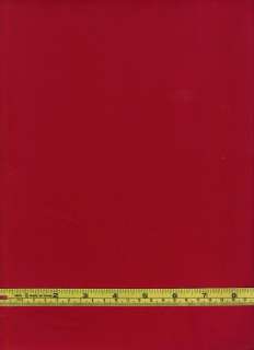 SSI Red 55 wide Solid Cotton Quilt Fabric off bolt  