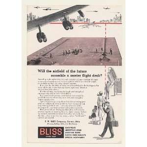   Carrier Flight Deck Bliss Catapults Print Ad (46551)