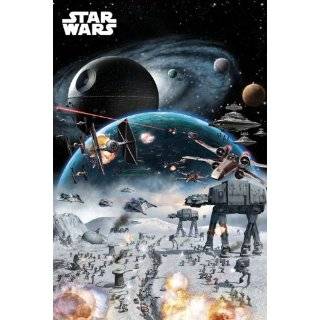 Star Wars   Movie Poster (Battle Collage) (Size 24 x 36)
