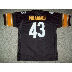  Troy Polamalu Pittsburgh Steelers Replica Jersey Sports 