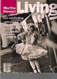 Martha Stewart Living Mag 1993 Aug Sep #15 See Contents  