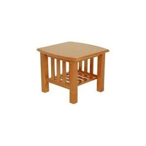  Stanford Mission Smooth Finished Surface End Table in 
