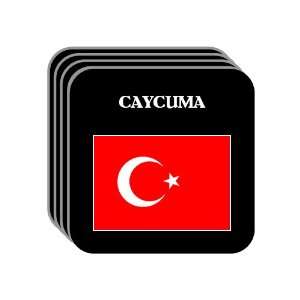  Turkey   CAYCUMA Set of 4 Mini Mousepad Coasters 