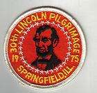 Boy Scout Lincoln Pilgrimage Springfield,IL 30th 1975