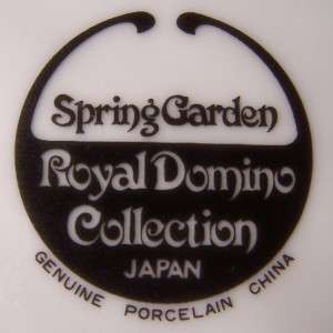 Royal Domino Collection SPRING GARDEN Salad Plate Set 2  