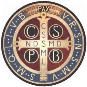  Cross of St. Benedict Medal Sticker Arts, Crafts & Sewing