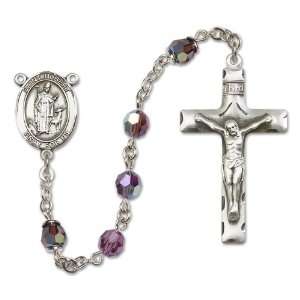  St. Hubert of Liege Amethyst Rosary Jewelry