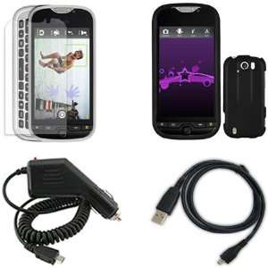   Car Charger + USB Data Charge Sync Cable for HTC My Touch 4G Slide