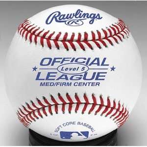   Soft Core Synthetic Cover Baseballs from Rawlings   Medium/Firm Center