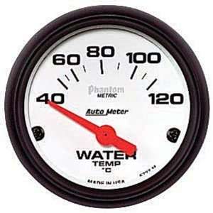  Auto Meter 5737M Phantom Metric Water Temperature Gauge 