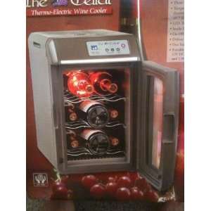 The Celler Thermo electric Wine Cooler Silver  Kitchen 