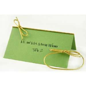  Place Card Loop   Gold (25 Loops) Arts, Crafts & Sewing