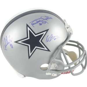 Randy White, Ed Jones and John Dutton Autographed Helmet  Details 
