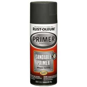    Oleum 249418 Automotive 12 Ounce Sandable Primer Spray Paint, Black