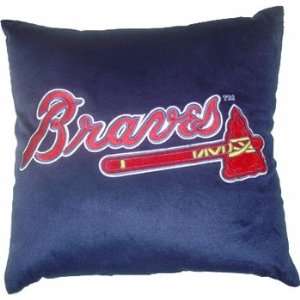  Atlanta Braves 16 Plush Pillow