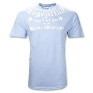  hidden Argentina Tribute T Shirt (Sky)