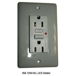  Hubbell 15a 125v Ivory Ground Fault Receptacle