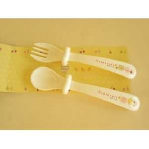  Anano Cafe Spoon Fork Feeding Set for Baby Kids from Japan 