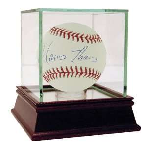 Marcus Thames Autographed MLB Baseball   Autographed Baseballs  