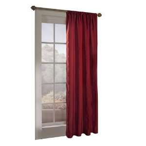  Maytex Chadwell Window Curtain, Red
