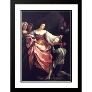  Reni, Guido 19x24 Framed and Double Matted Salome with the 