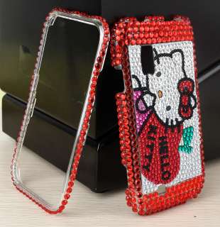 Cat Hello Kitty Bling Case For Samsung Fascinate i500  