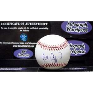 Carl Crawford Autographed Baseball (JMI)   Autographed Baseballs 
