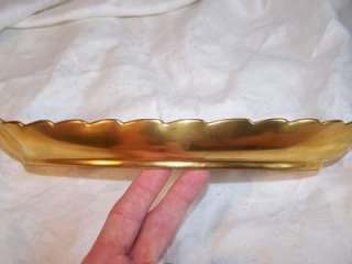   Leaf Plate Serving Dish Pottery 24K Gold China Dinnerware Kitchenware