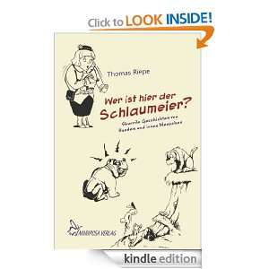   Schlaumeier (German Edition) Thomas Riepe  Kindle Store