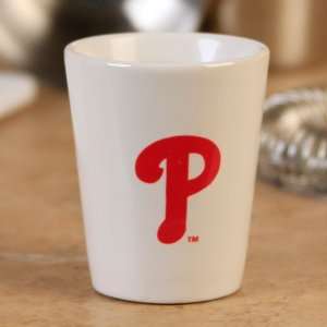  MLB Philadelphia Phillies 2oz. Ceramic Logo Shot Glass 