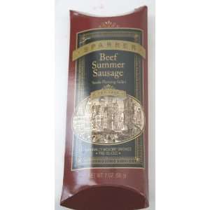 Sparrer Sliced Beef Summer Sausage  hickory smoked (Box Of 20) by 