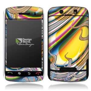   for Blackberry 9500 Storm   Rainbow Waves Design Folie Electronics