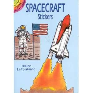  Spacecraft Sticker Book Toys & Games
